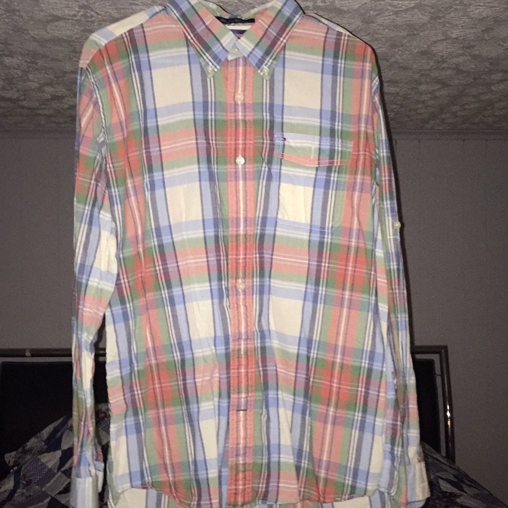 Tommy Hilfiger button down shirt large